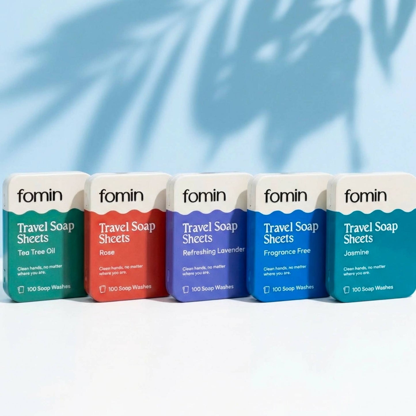 Fomin | Travel Soap Sheets Tin | 1 PK