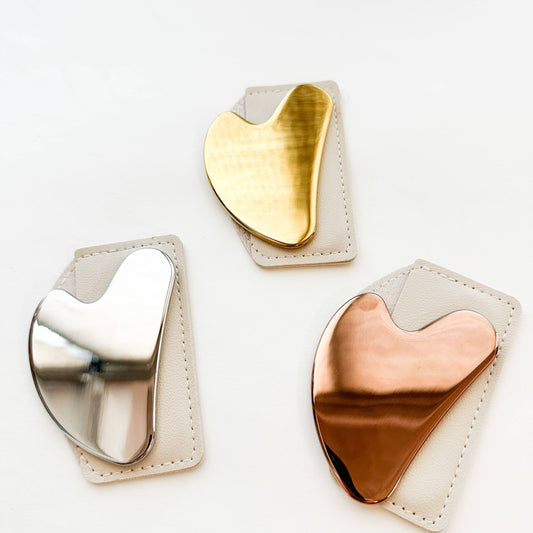 Elegant Stainless Steel Gua Sha