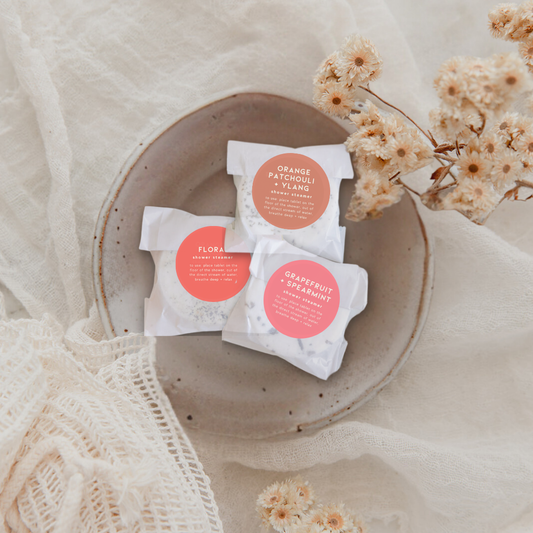 Valentine's Shower Steamers - Natural Aromatherapy Tablets