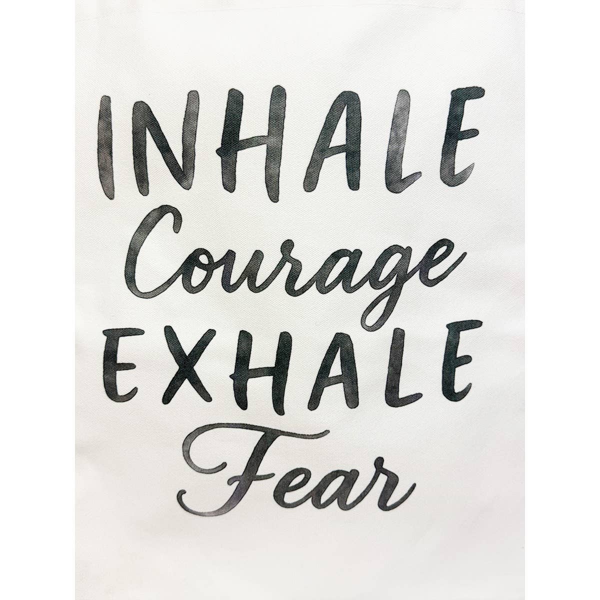 Reusable COURAGE Theme Graphic Cotton Bags