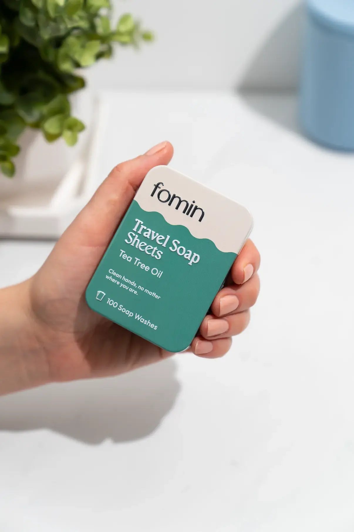 Travel Soap Sheets Tin | Tea Tree Oil | 1 PK